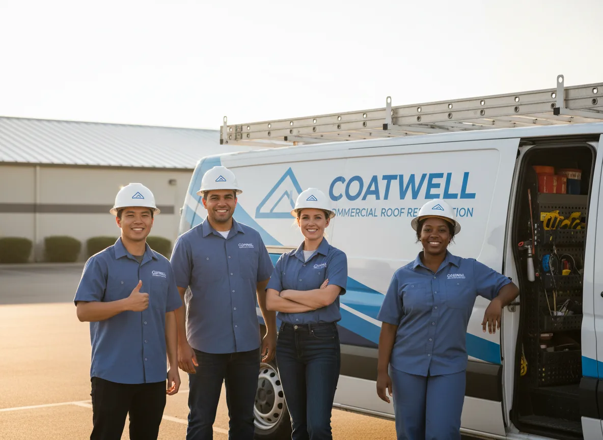 Commercial roof coating company in Kathleen, GA